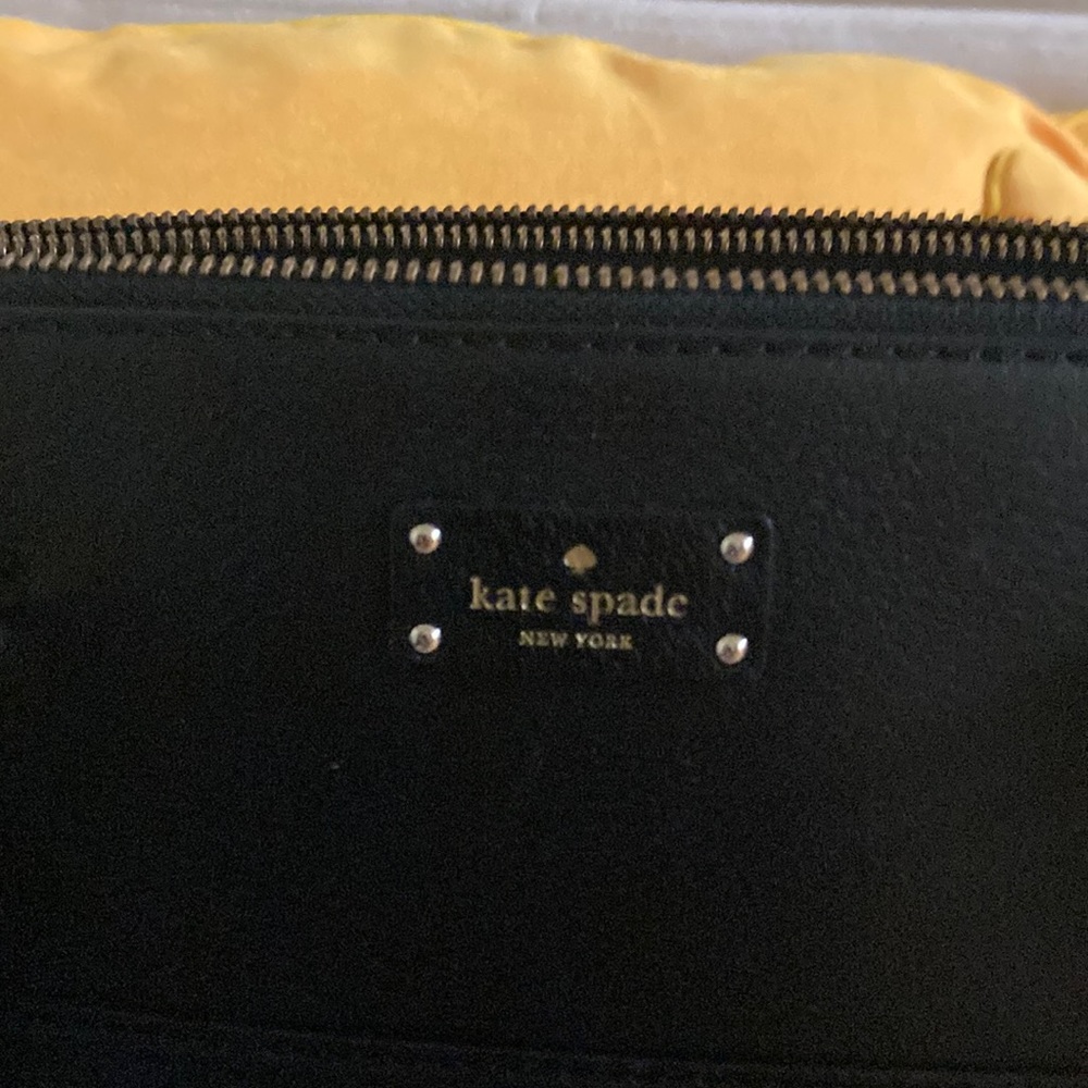 All Black Kate Spade tote